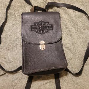 Harley Davidson Leather Backpack